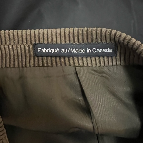 Men’s brown corduroy button down jacket - Picture 6 of 6